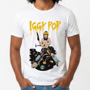Camiseta Iggy Pop - Records