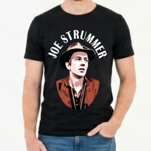 Camiseta Joe Strummer - Rock Art