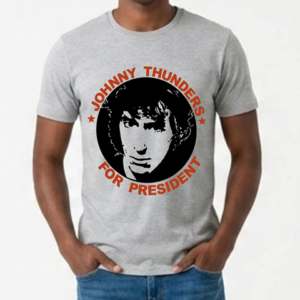 Camiseta Johnny Thunders - For President