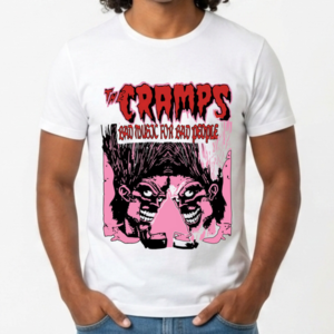 Camiseta The Cramps - Bad Music for Bad People