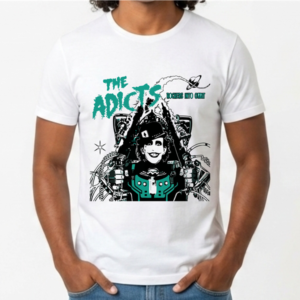 Camiseta The Adicts - Rockers into orbit