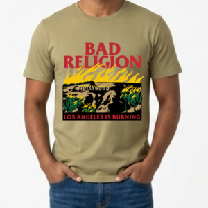 Camiseta Bad Religion - Los Angeles Burning
