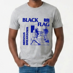 Camiseta Black Flag - Nervous Breakdown