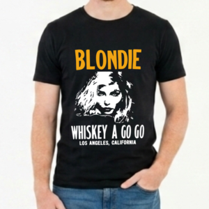 Camiseta Blondie - Whiskey a go go